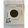 Image 1 : 1920 Canada Small One Cent Coin