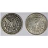 Image 2 : 1904 AND 1899-S MORGAN SILVER DOLLARS