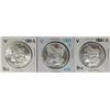 Image 1 : THREE 1881-S MORGAN DOLLARS
