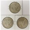 Image 2 : (3) MORGAN SILVER DOLLARS