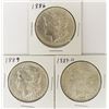 Image 1 : (3) MORGAN SILVER DOLLARS