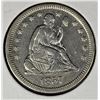 Image 1 : 1857 LIBERTY SEATED QUARTER