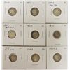 Image 1 : (9) DIMES - BARBER AND BUST HALF DIMES