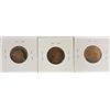 Image 2 : HALF CENT LOT: 3 COINS TOTAL