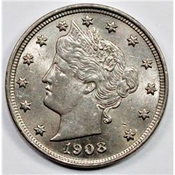 1908 LIBERTY NICKEL