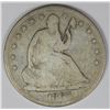Image 1 : 1867-S SEATED HALF DOLLAR