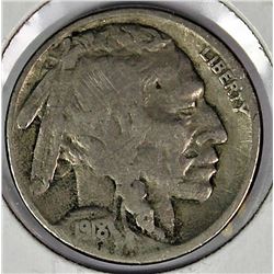 1918-S BUFFALO NICKEL