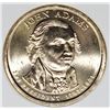 Image 1 : 2007 JOHN ADAMS MINT ERROR DOLLAR