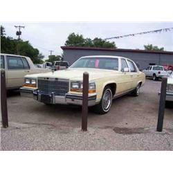 1986 Cadillac Brougham sedan