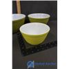 Image 2 : Set of (3) Pyrex Bowls