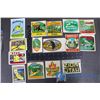Image 1 : (15) Vintage Vacation Decals (Unused)