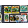 Image 2 : (15) Vintage Vacation Decals (Unused)