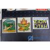 Image 4 : (15) Vintage Vacation Decals (Unused)