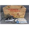 Image 2 : Johnny Walker Red Label Crate and Electric Iron