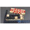 Image 1 : Vintage Travelling Checkers Set