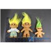 Image 4 : Collection of Troll Dolls