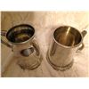 Image 1 : (2) Sheffield England Pewter Tankards (BID PRICE TIMES 2)