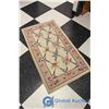 Image 1 : Vintage Wool Hooked Rug (54"x30")