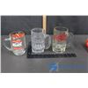 Image 4 : (9) Glass Mugs