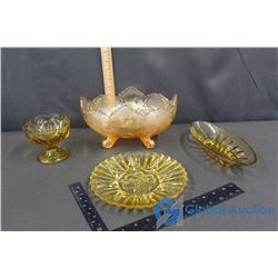 (4) Decorative Candy Dishes