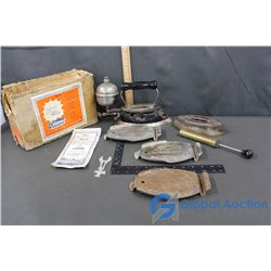 Coleman Iron and Sad Iron