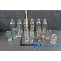Assortment of Glass Bottles