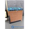 Image 4 : Footstool w/Storage & Misc Decor