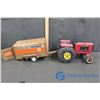 Image 1 : Tonka Tractor w/Uhaul Trailer