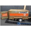 Image 2 : Tonka Tractor w/Uhaul Trailer