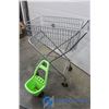 Image 2 : Metal Shopping Cart & Toy