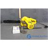 Image 1 : Working Eager Beaver Electric Chain Saw w/ Extra Chain