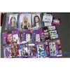 Image 1 : Unused Halloween Wigs, Makeup, False Lashes, Tattoos