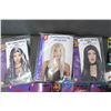 Image 2 : Unused Halloween Wigs, Makeup, False Lashes, Tattoos