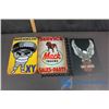 Image 1 : Michelin, Mack & Harley Davidson Tin Signs