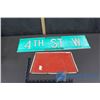 Image 2 : 4th St W Street Sign & Firestone Sign