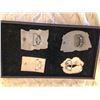 Image 2 : (4) Patriotic Belt Buckles