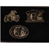 Image 5 : (3) Motorcycle Belt Buckles