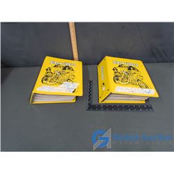 (2) Easy Rider Binders (Combination of 23 Magazines) Bid Price x2