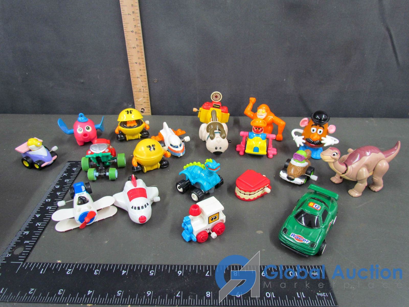 Variety of Wind Up Toys