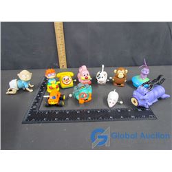 Variety of Wind Up Toys