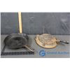 Image 1 : Cast Iron Frying Pan & Waffle Iron