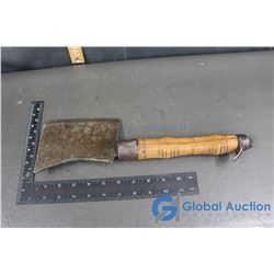Wood Handled Meat Cleaver