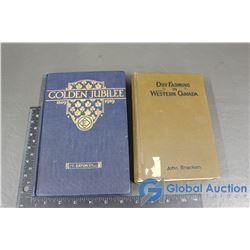 1919 T. Eaton Golden Jubilee Book & 1921 Dry Farming in Western Canada Book