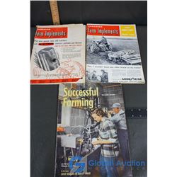 (3) 1950's Farming Magazines