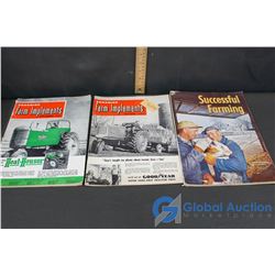 (3) 1950's Farming Magazines