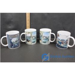 (4) John Deere Collector Mugs