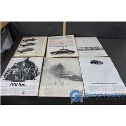 Paper Car Advertising for Renault, Toyota & Volkswagon