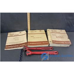 International Harvester Office/Shop Manuals & Cast Iron Grinder Wheel