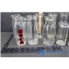 Image 4 : Collection of Milk Bottles - Labels Embossed (12)