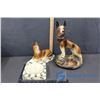 Image 1 : (2) 1940's Chalkware Dogs